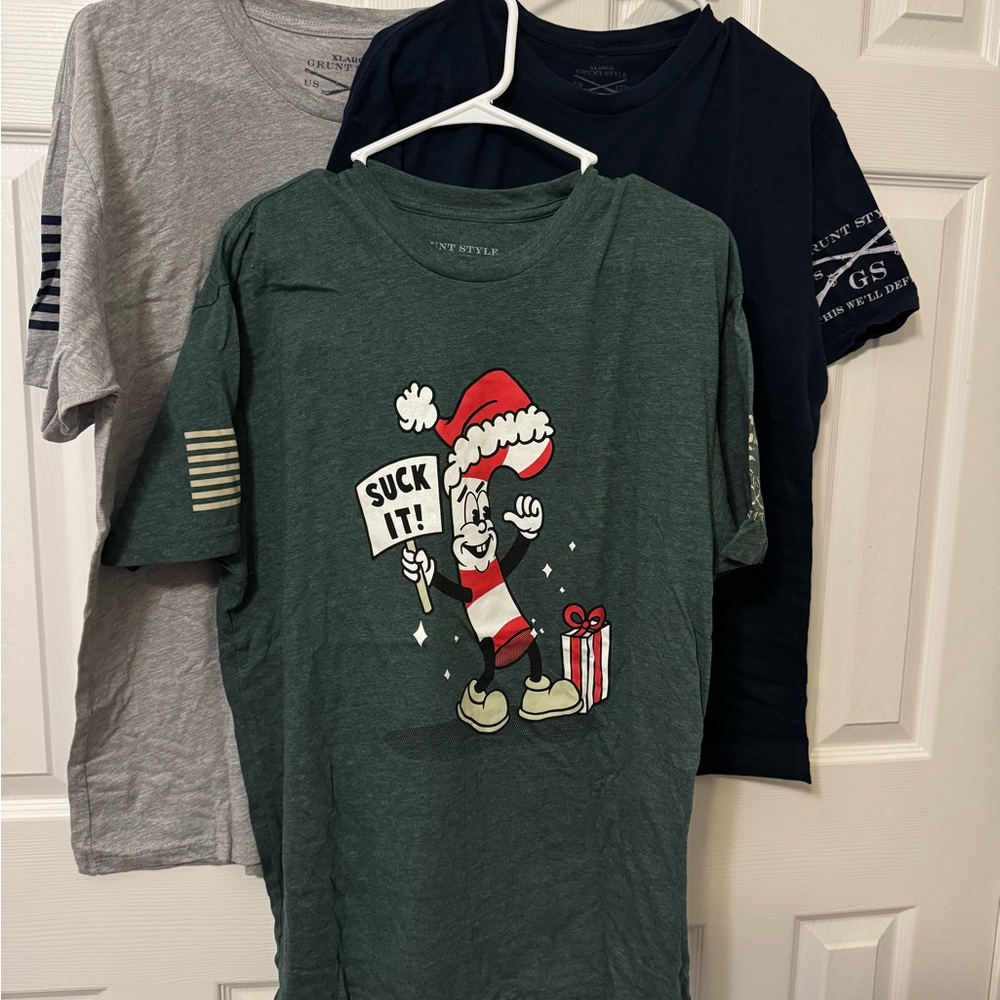 Grunt Style tshirts! Lot of 3, size XL